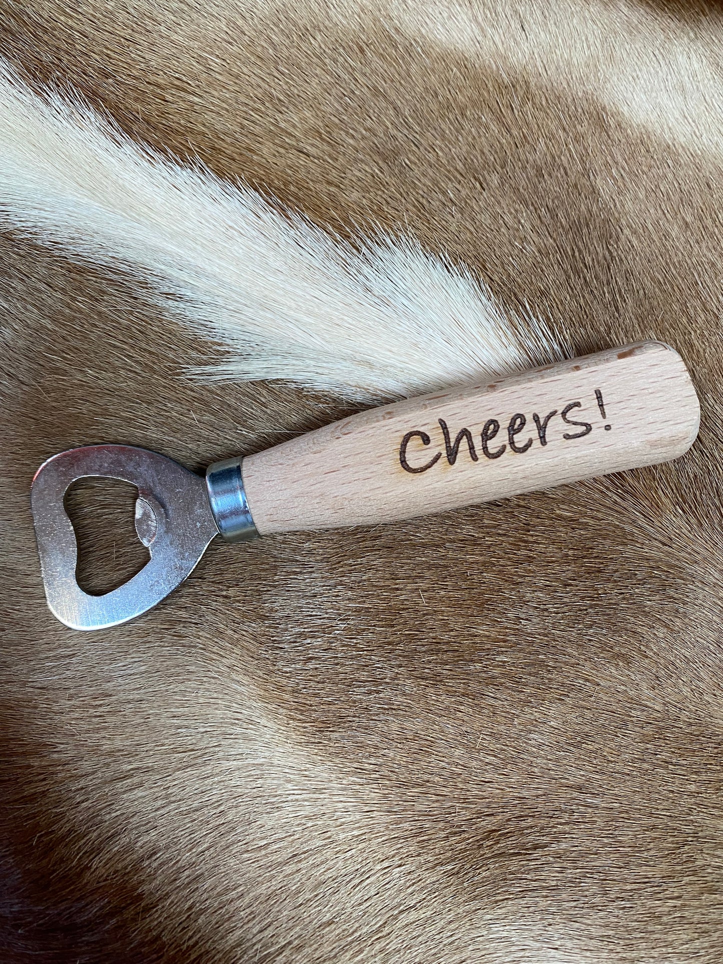 Beech Bottle Opener