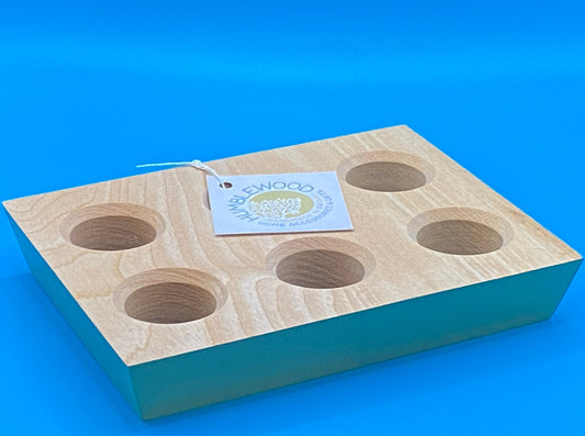 Stack-able Beech Wood egg stand