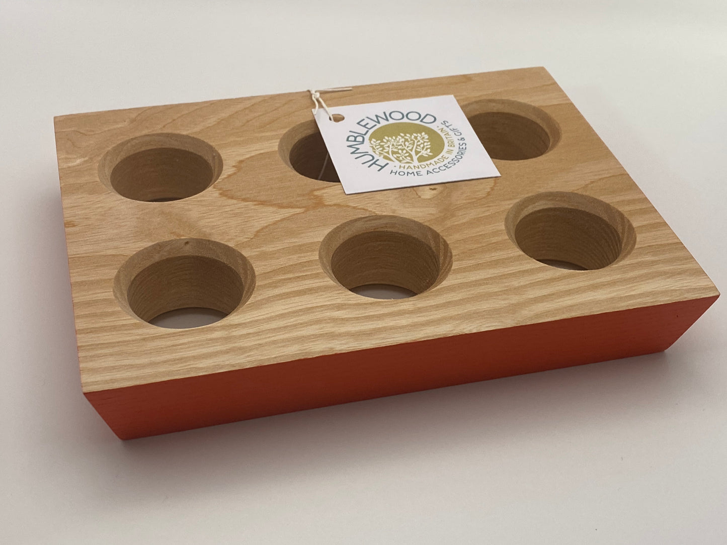 Stack-able Beech Wood egg stand