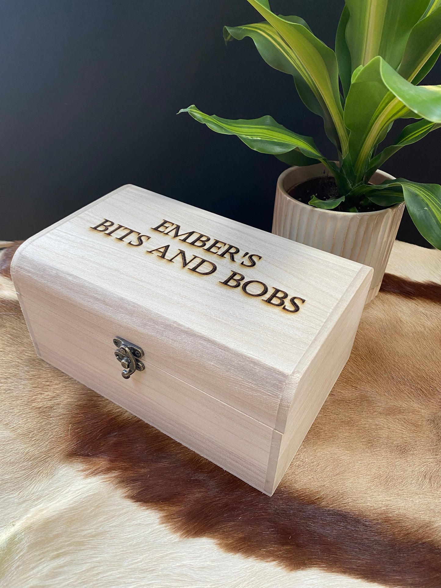 Wooden Treasure Chest