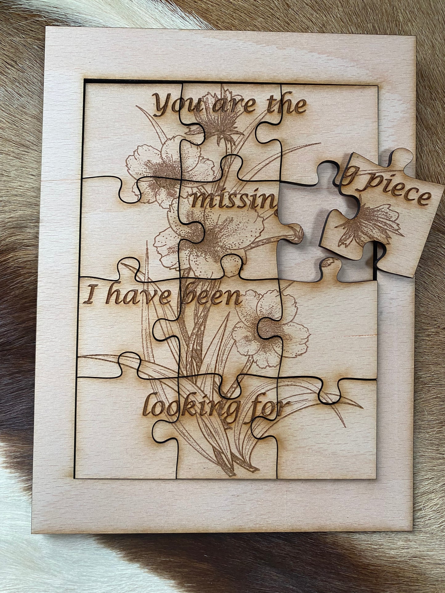 "Missing Piece" Jigsaw puzzle picture