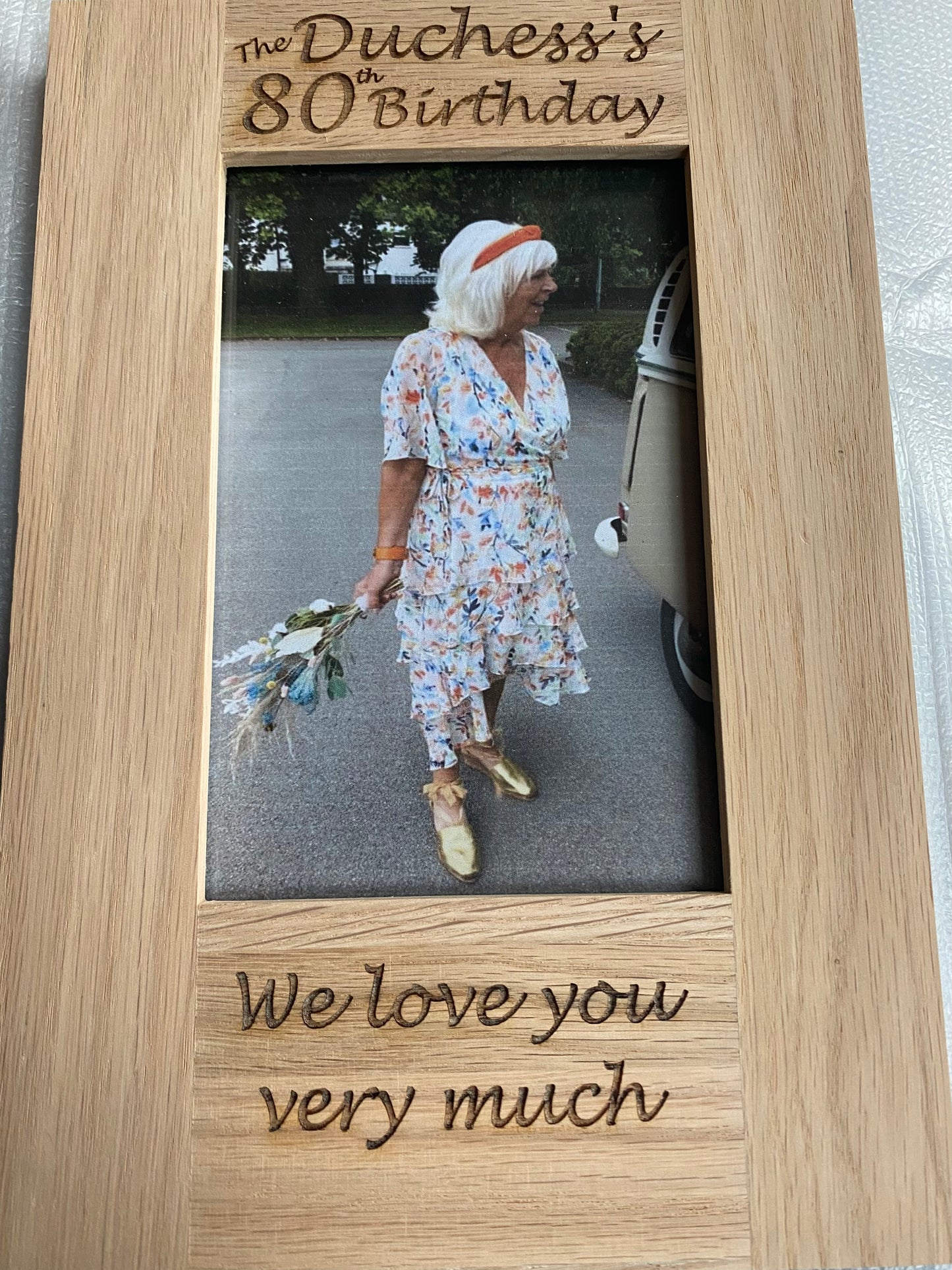 Oak Picture Frame