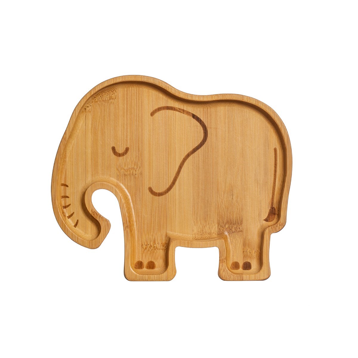 Bamboo Elephant Plate