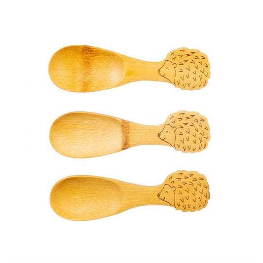 Bamboo Hedgehog Spoons