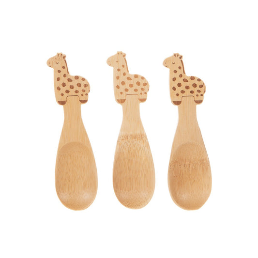 Gigi Giraffe Bamboo Spoons