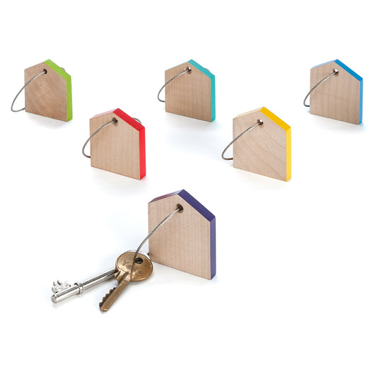 House On -a -wire key-ring